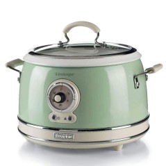 Ariete Vintage Rice Cooker - 35L Slow Cooker 700W Green | Perfect for Delicious Meals!